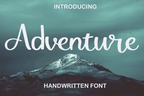 Adventure Font Poster 1