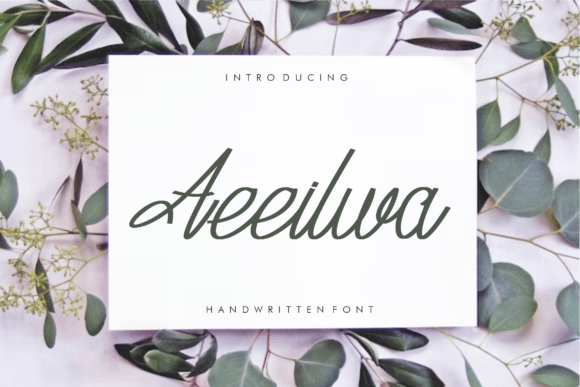 Aeeilwa Font