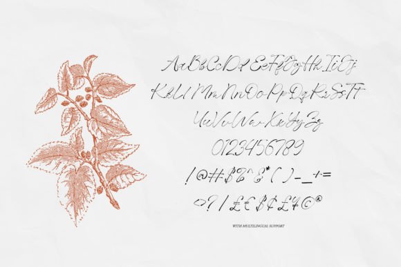 Aerpthine Font Poster 6