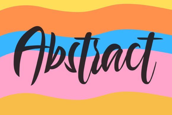 Aesthetic Font Poster 2