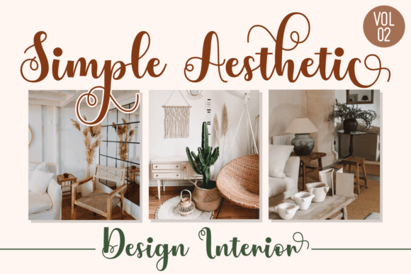 Aesthetic Catchy Font Poster 5