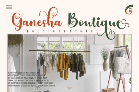 Aesthetic Catchy Font Poster 6