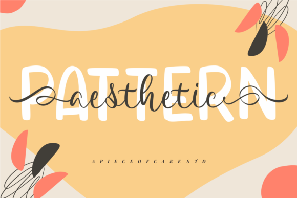 Aesthetic Pattern Duo Font Poster 1
