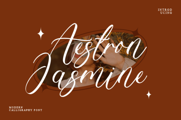 Aestron Jasmine Font Poster 1