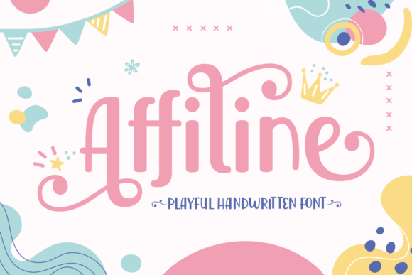 Affiline Font Poster 1