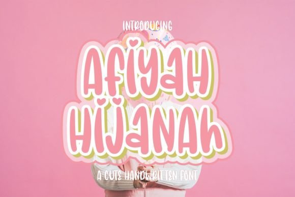 Afiyah Hijanah Font Poster 1