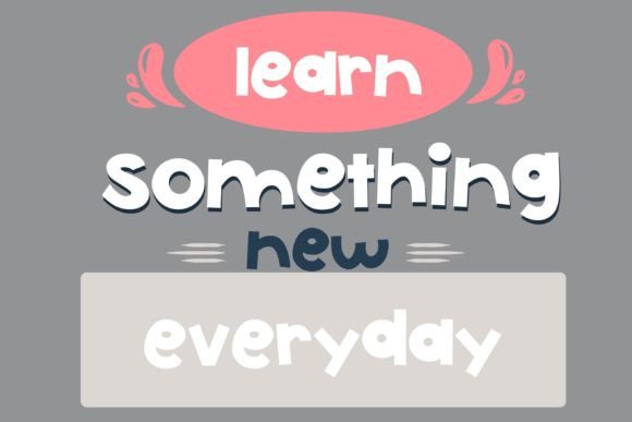 Afterschool Font Poster 6