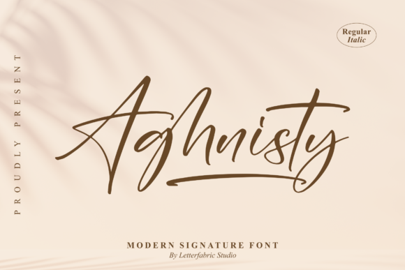 Aghnisty Font