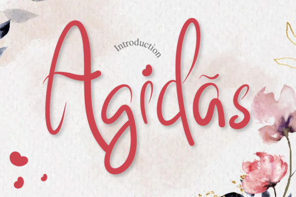 Agidãs Font Poster 1