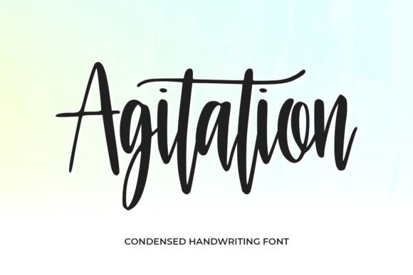 Agitation Font