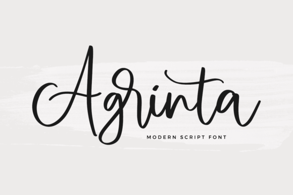 Agrinta Font Poster 1