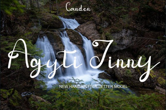 Agyti Jinny Font Poster 1