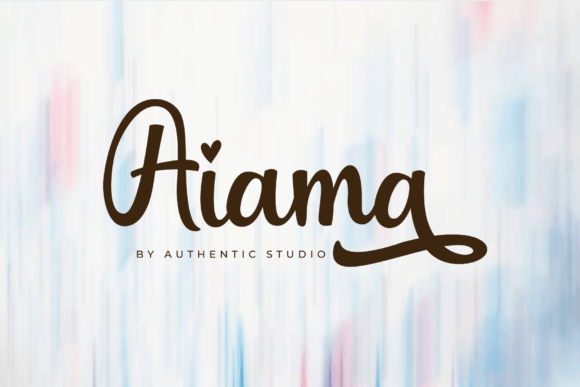 Aiama Font Poster 1