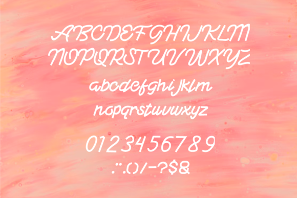 Ainisti Font Poster 2