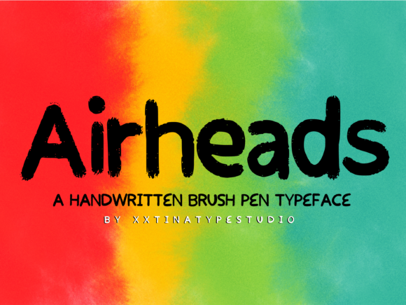 Airheads Font Poster 1