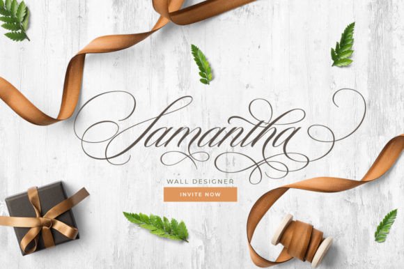 Aisha Lovely Font Poster 3