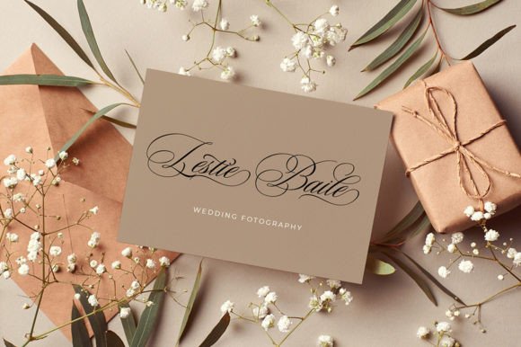 Aisha Lovely Font Poster 8