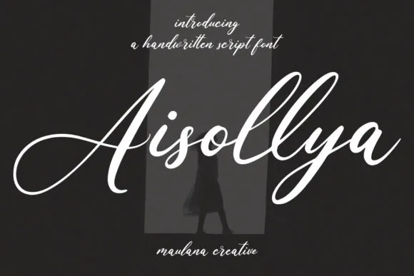 Aisollya Font Poster 1