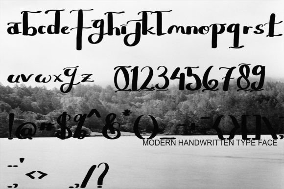 Akca Kanca Font Poster 7