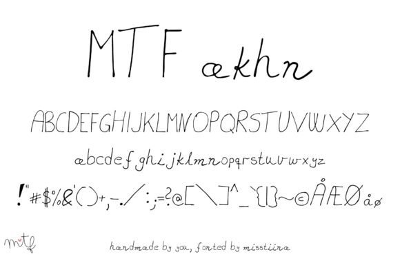 Akhn Font