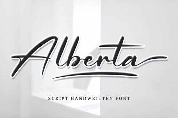Alberta Font Poster 1