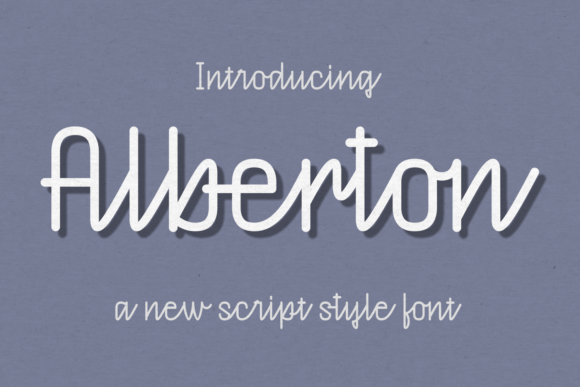 Alberton Font Alberton Font Poster 1