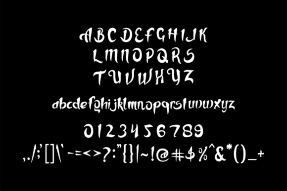 Aldila Font Poster 4