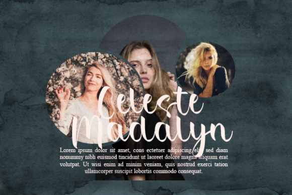 Alejandra Font Poster 11