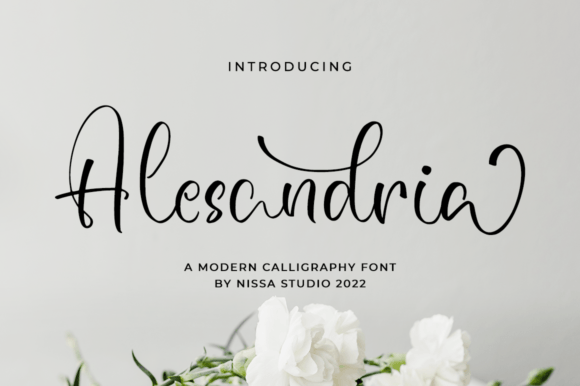 Alesandria Font Poster 1