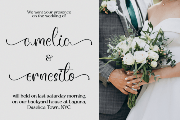 Alesandria Font Poster 2