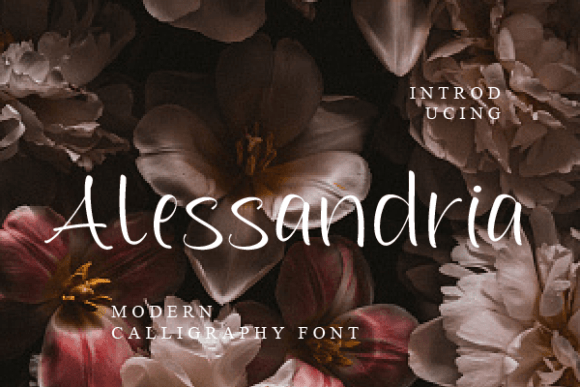 Alessandria Font Poster 1