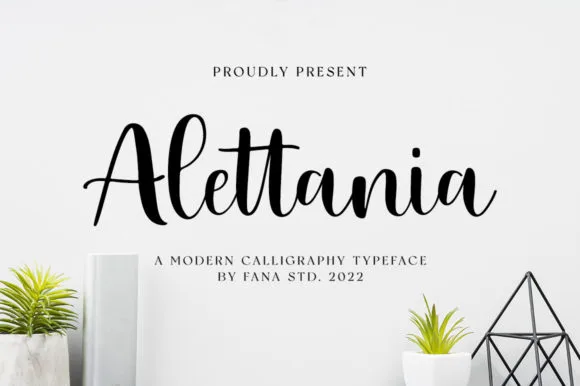 Alettania Font Alettania Font Poster 1