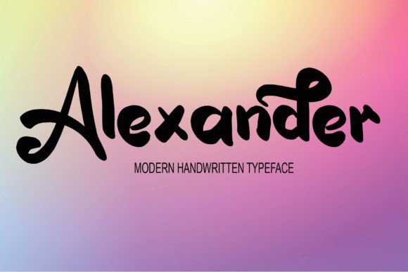 Alexander Font