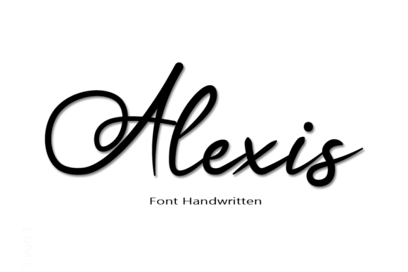 Alexis Font Poster 1