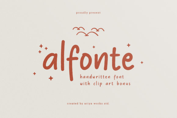 Alfonte Font Poster 1