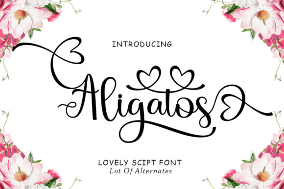 Aligatos Font