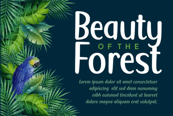 Aliska Font Poster 2