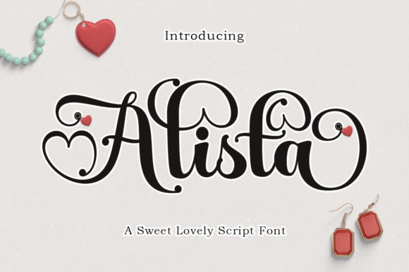 Alista Script Font