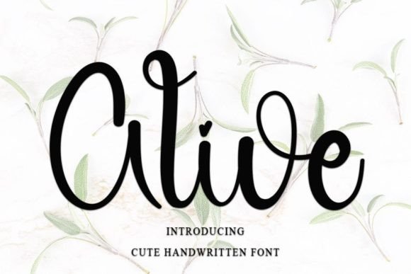 Alive Font