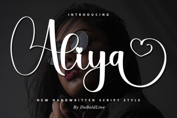 Aliya Font Poster 1