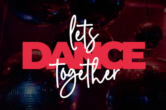 All Night Font Poster 2