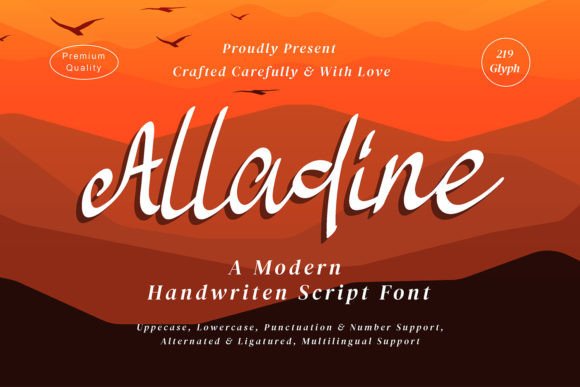 Alladine Font