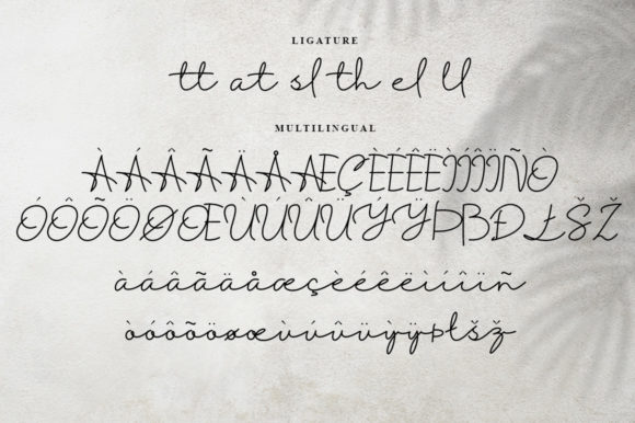 Allisttha Font Poster 9