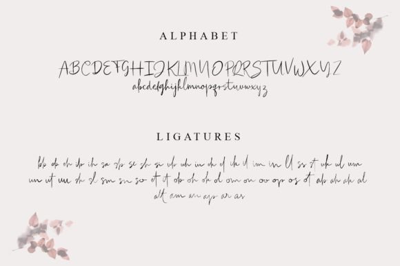 Allure Font Poster 5