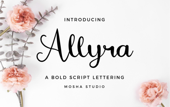Allyra Font Poster 1