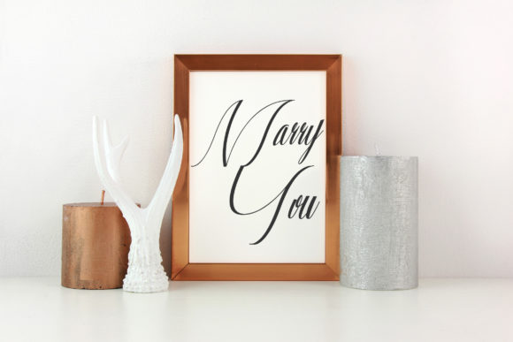 Almarthena Font Poster 2