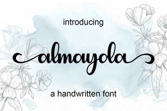 Almayda Font Poster 1