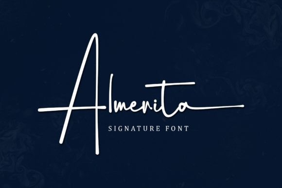 Almerita Font Poster 1