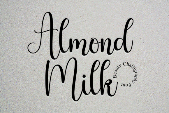 Almond Milk Font