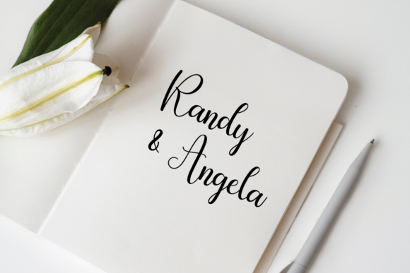 Almond Milk Font Poster 4